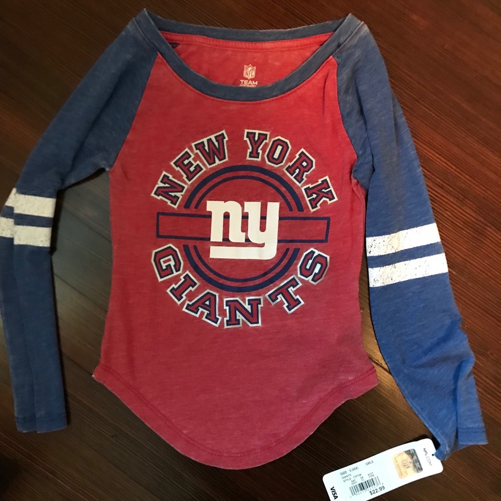 Brand new with tags Girls Size 6 Giants shirt